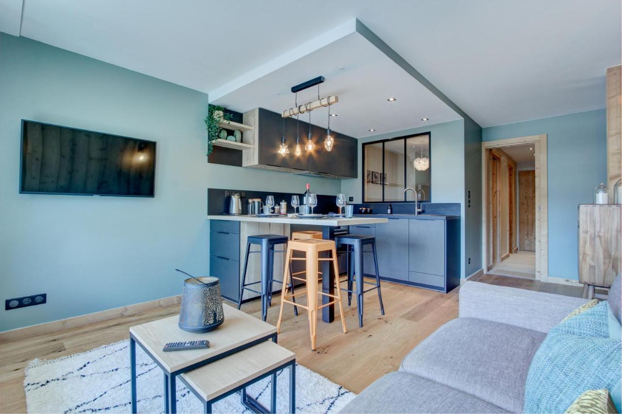 Schuss B4 Apartment Morzine Bagian luar foto